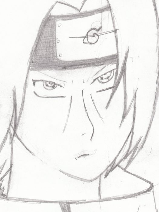 Itachi Wind Blowing His Hair