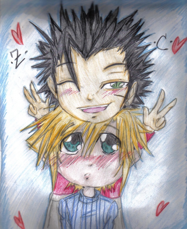 Chibi Love Volume One: Zack(Zero) and Clone Cloud