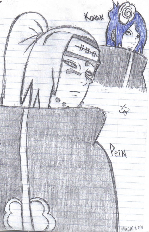 Pein and Konan