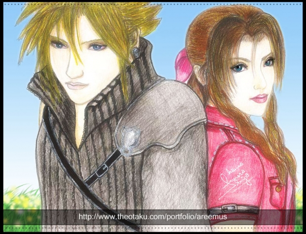 Cloud Strife and Aerith.....