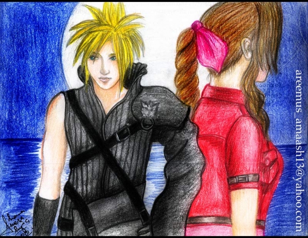 Cloud & Aerith