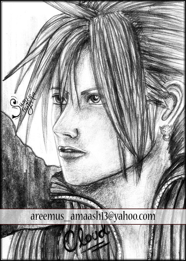 ~Cloud Strife sketch by Sumera~