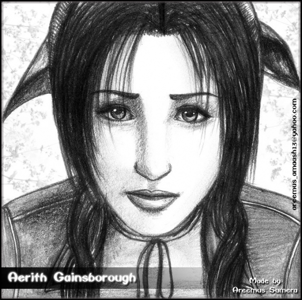 Aerith Gainsborough Sketch