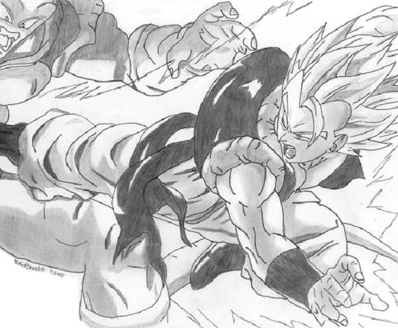 Gogeta Attacks