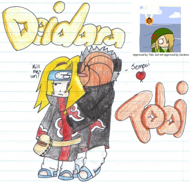 Tobi and Deidara