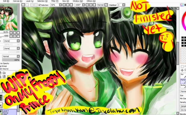 WIP2 Oh My Froggy Prince!!!