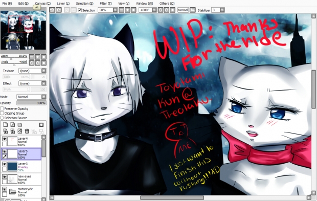 Wip: Thanks For the Ride Again!!! XD