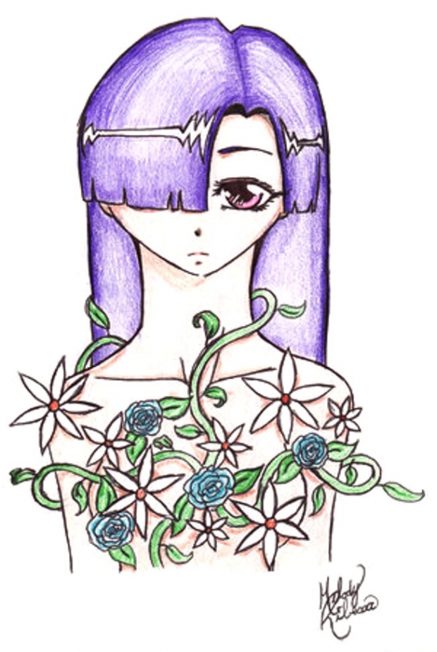 anime flower girl