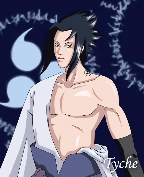 Sasuke _ Shippuuden 1st Outfit