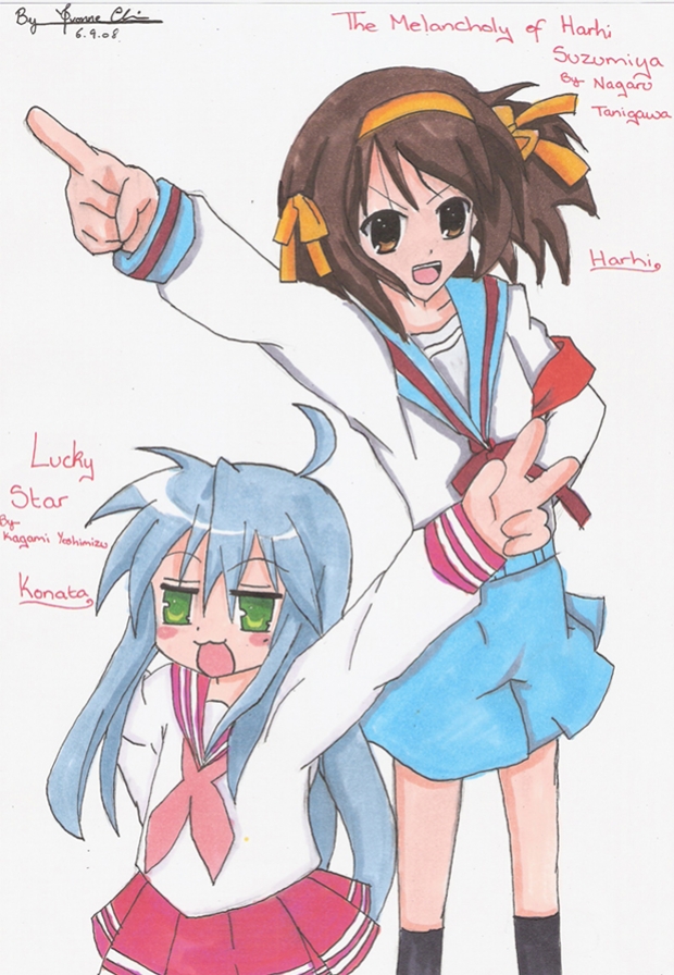 Haruhi and Kotana