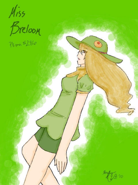 Miss Breloom (Request for HopeDragon)