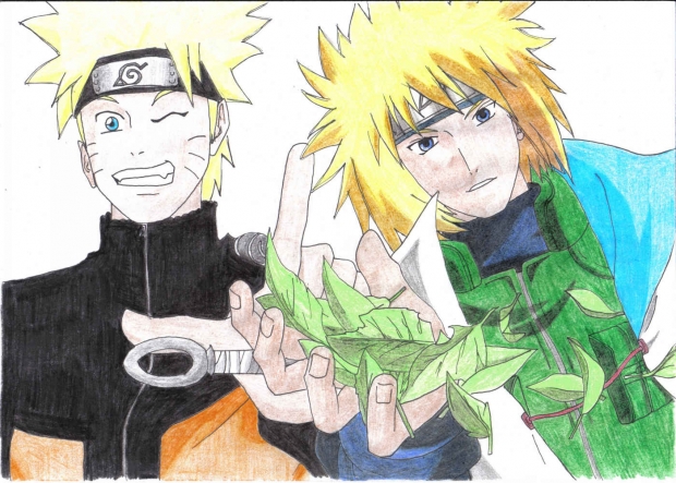 Minato and Naruto