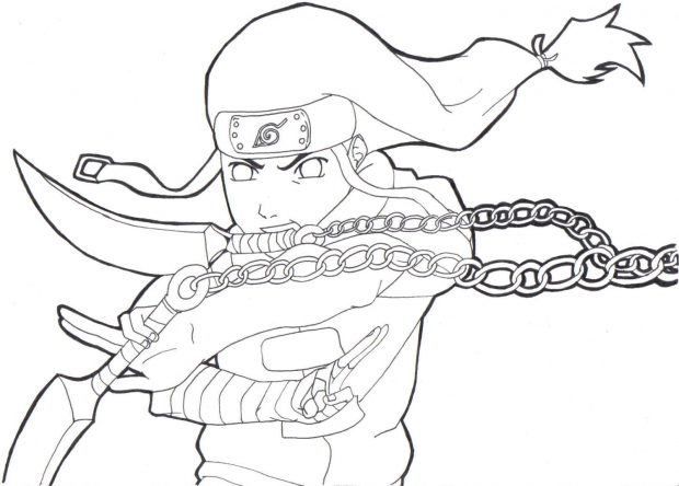 Neji line art