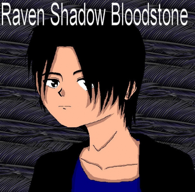 Raven Shadow Bloodstone