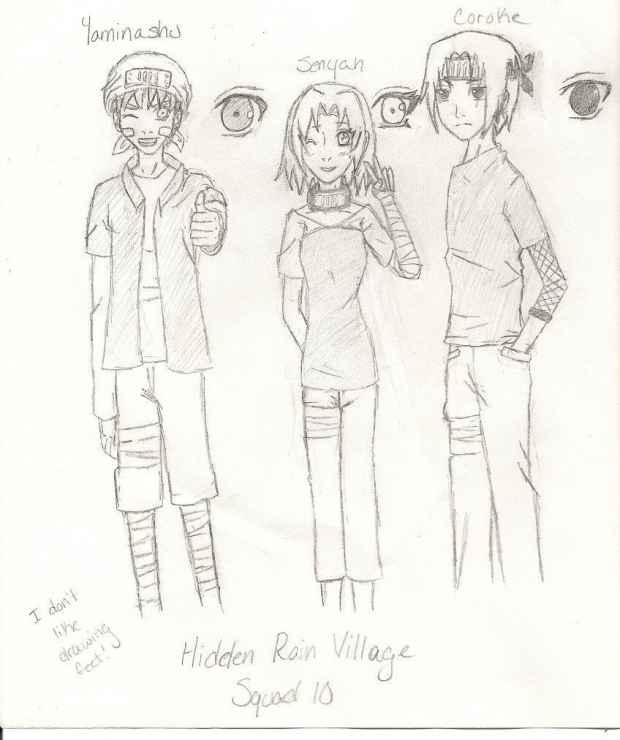 Squad 10 of the Hidden Rain village