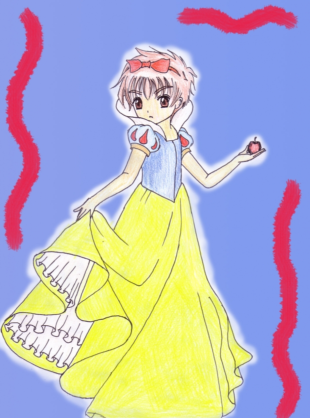 Syaoran as Snow White