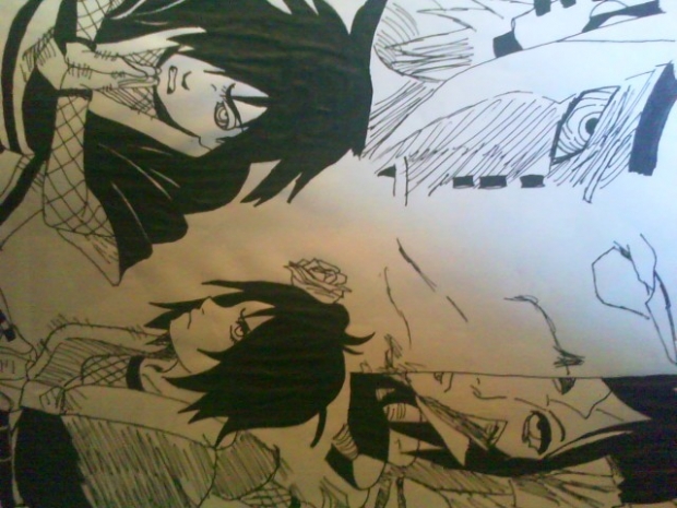 Pein and Konan