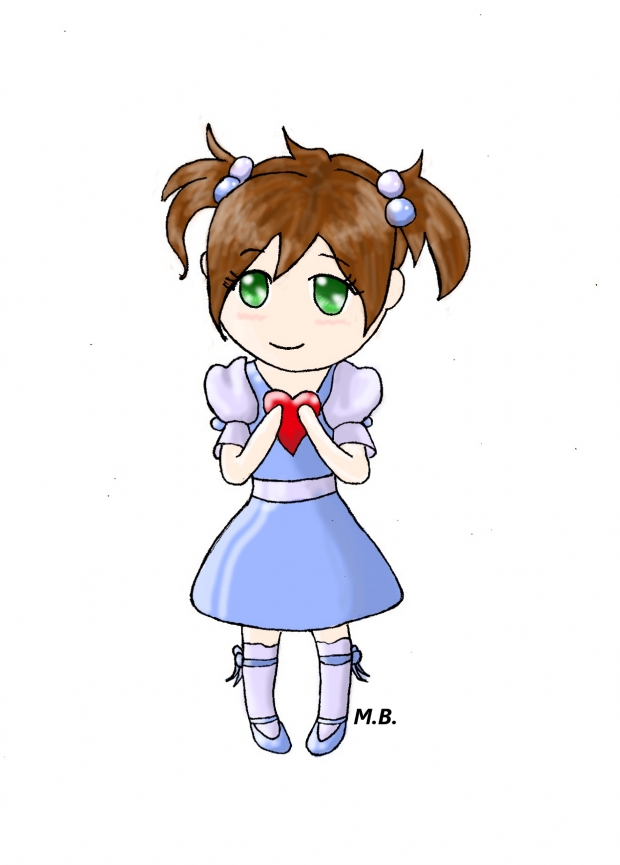 Chibi Girl Colored