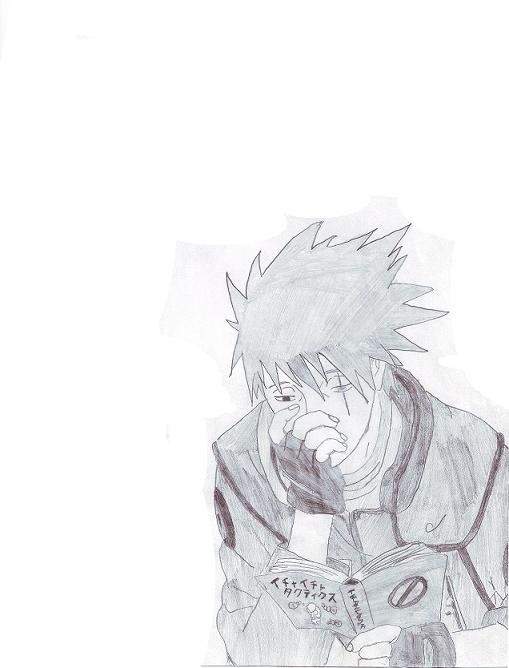 Kakashi Reading