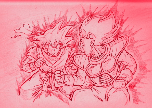 goku vs vageta