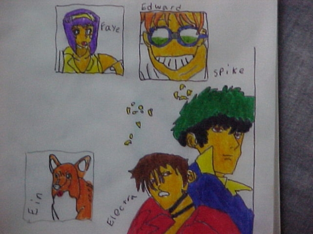 Cowboy Bebop Marker Scetch