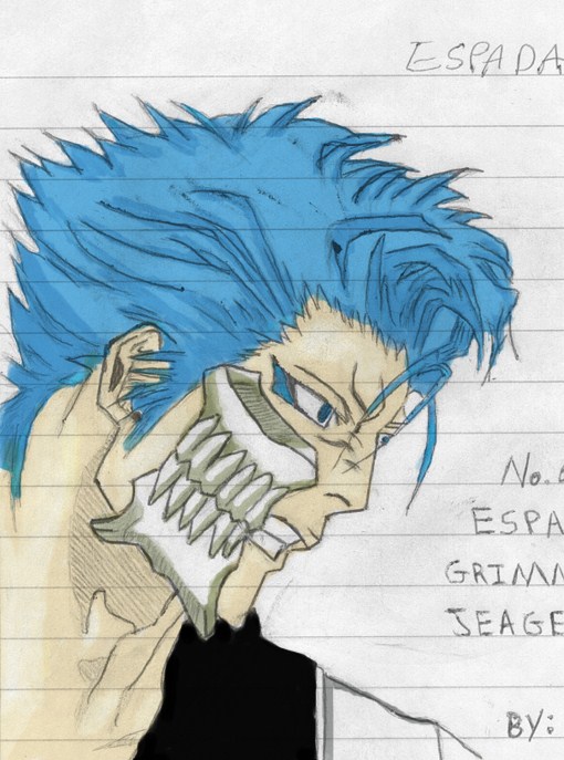 Grimmjow (coloured)