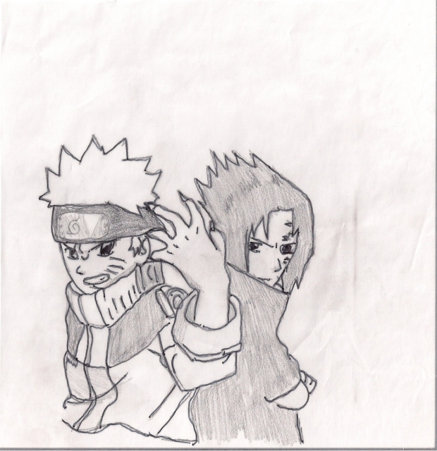 Naruto and Sasuke