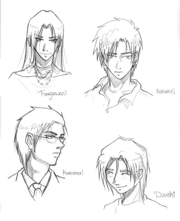 Okaeshi Characters - Anime Style