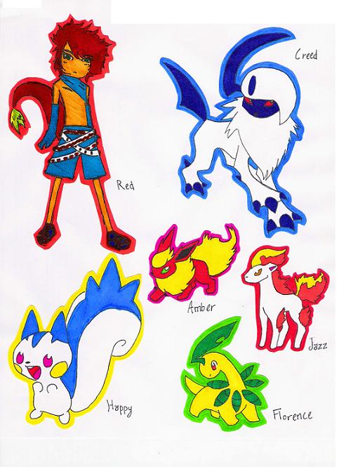 Pokemon in Sharpie!