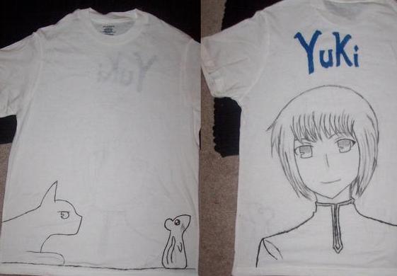 Yuki (Shirt back and front)