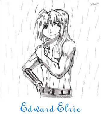 Edward In The Rain