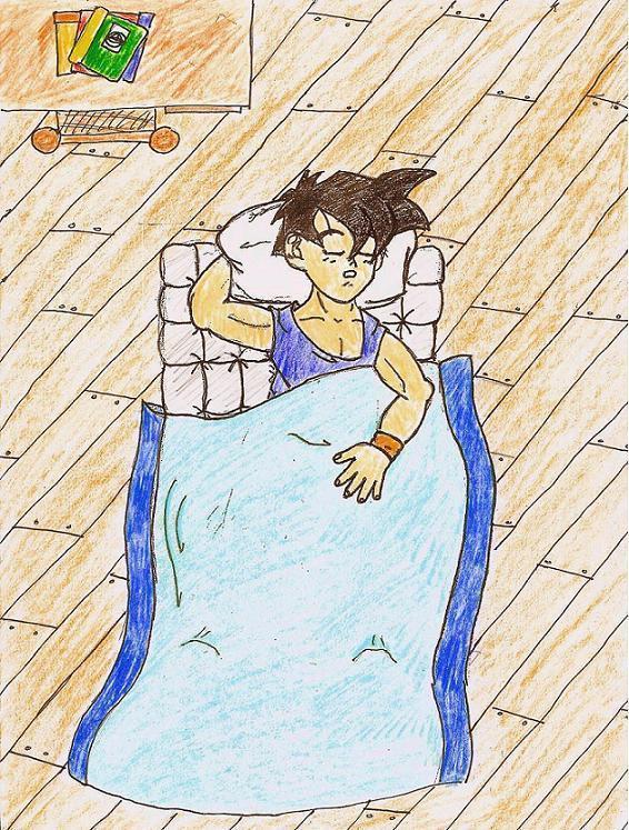 Sleepin Gohan