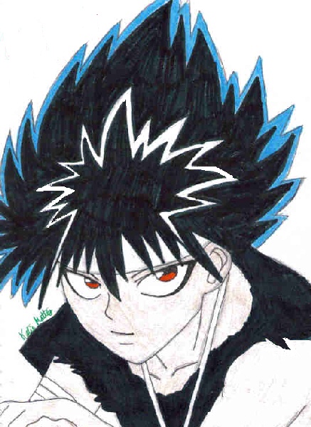 Smirking Hiei