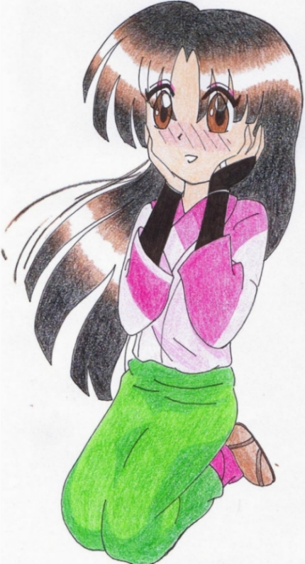 Sango Blushing