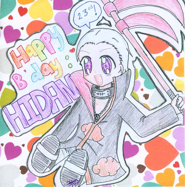 HAPPY BDAY HIDAN-KUN!^^