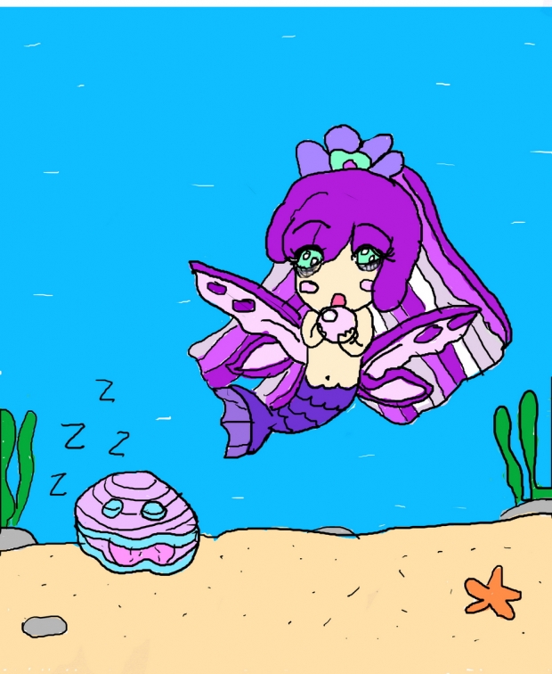 Chibi Mermaid girl