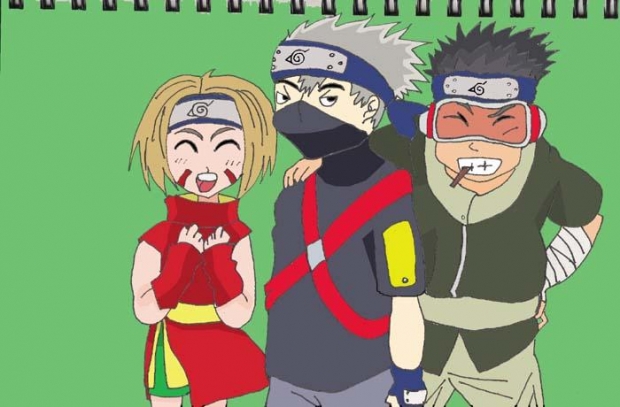 Kakashi, Obito, And Rin