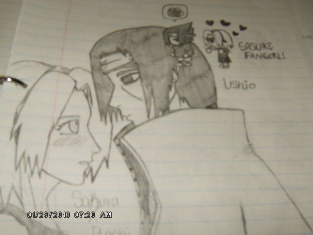 Sakura and Itachi