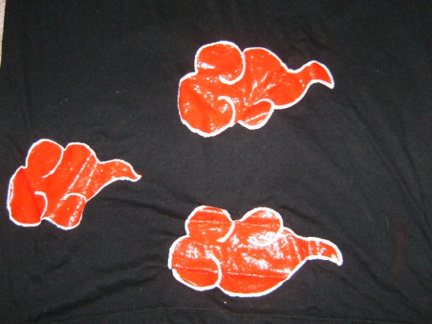 My Akatsuki shirt I made >:D