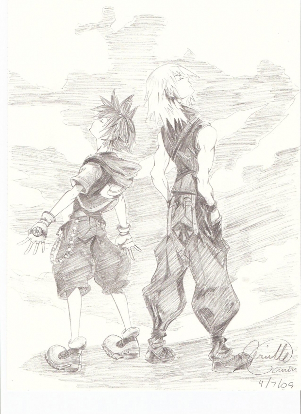 Sora and Riku