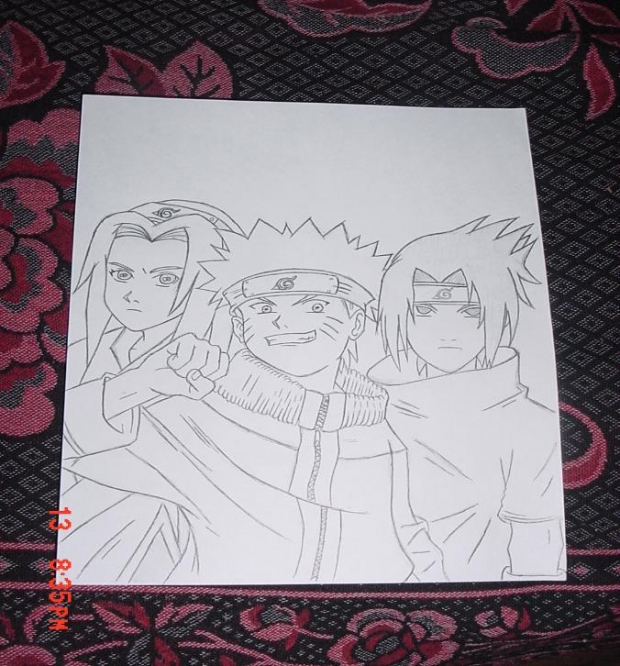 Team 7 Naruto,Sasuke,Sakura