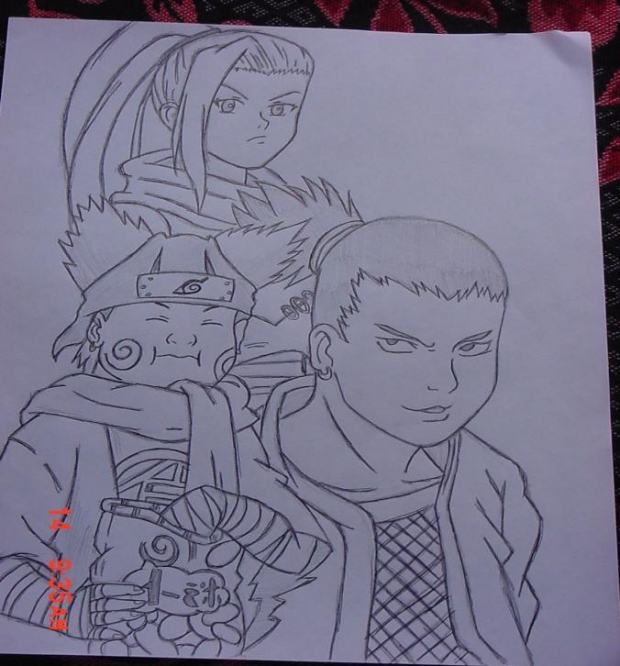 Team 10 Shikamaru, Ino and Choji