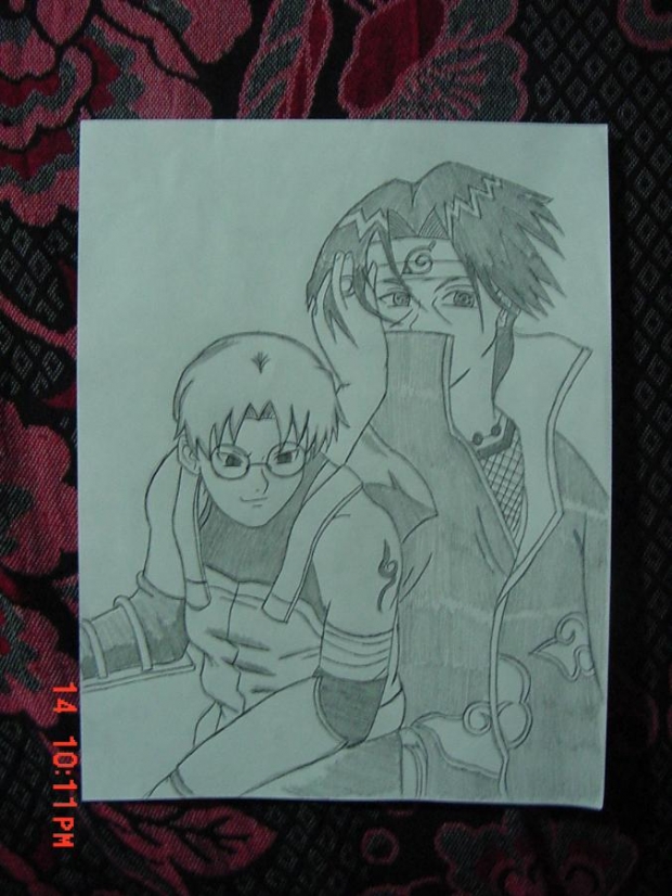 Kabuto and Itachi