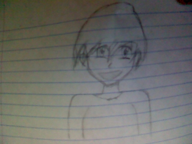 My first anime drawn