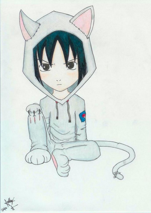 Sasuke Kitty Colored!