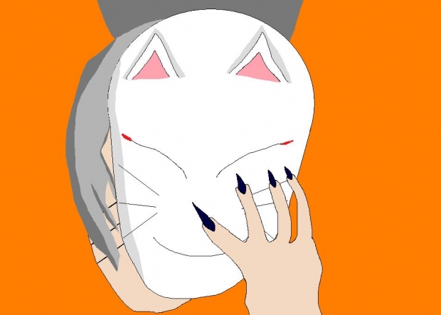 neko and her mask!