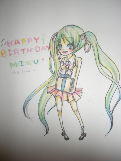 miku's 2th birthday