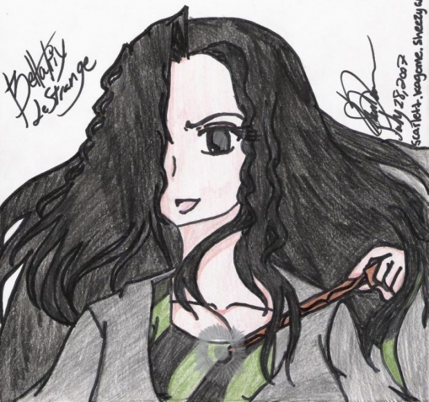 .:days At Hogwarts:. Bellatrix