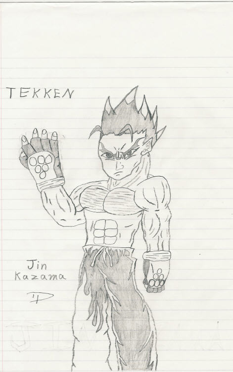 Jin Kazama of Tekken 3