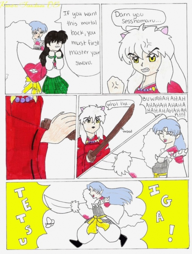 Sesshomaru And The Tetsuaiga